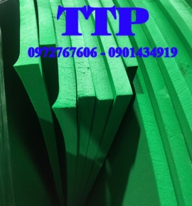 mút xốp eva tấm màu xanh lá cây 10mm